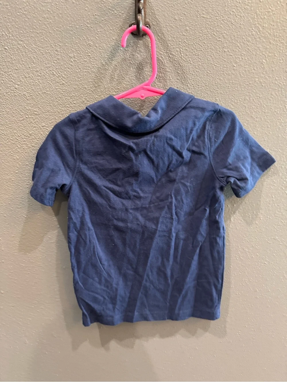 Carter's Navy Blue Polo with Red Embroidered Truck